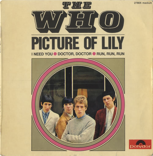 【7inch】The Who / Pictures Of Lily The Who Picture Of Lily EP French 7
